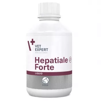 VetExpert Hepatiale Forte Liquid 250ml - májtámogató étrend-kiegészítő kutyáknak és macskáknak