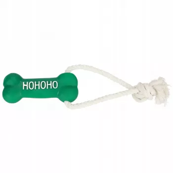 Paka Zwierzaka kötéljáték csonttal HOHOHO 13cm