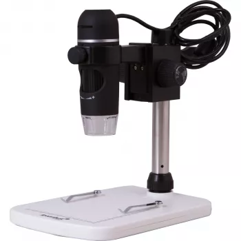Levenhuk DTX 90 digitális mikroszkóp - fekete - 10x-300x - 3 inch LCD - 2MP - LED - USB
