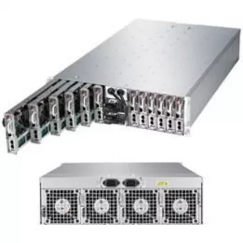 Supermicro SuperServer 5038ML-H12TRF 12 csomópontos 3U rack szerver barebone fekete
