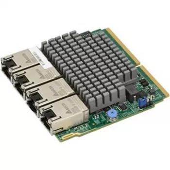 Supermicro AOC-MTG-I4TM-O négyportos 10GbE RJ-45 SIOM hálózati kártya
