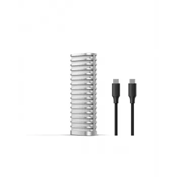 TerraMaster D1 SSD 1 fiókos M.2 USB 3.2 IP67 külső ház – 10 Gbps