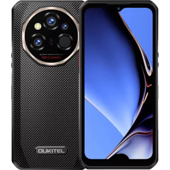 OUKITEL WP55 Ultra Thermal 6,6 inch 12/512GB 11000mAh fekete okostelefon