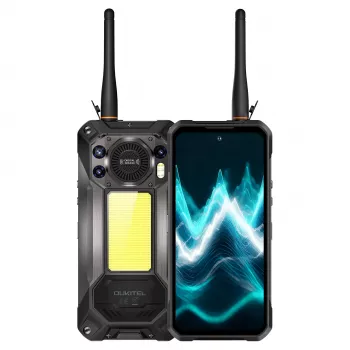 OUKITEL WP61 Plus 5G walkie-talkie okostelefon 6,78 inch 12/512 GB 20000 mAh fekete