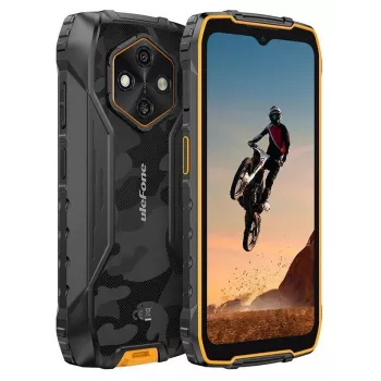 ULEFONE RugKing 4 Pro 8GB/128GB 5G okostelefon - narancssárga