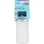 HydraPak Flux+ 1,5L szűrős vizespalack - Clear/HP Blue
