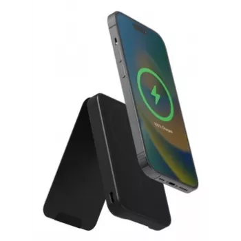 Mophie Snap+ Mini Stand 5000 mAh power bank fekete