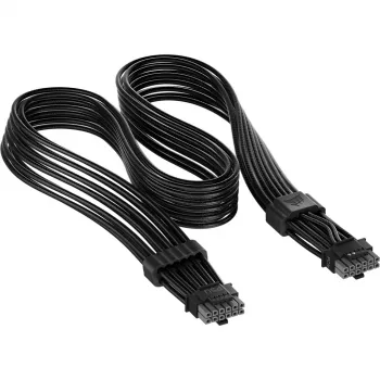 Corsair ThermalProtect univerzális PCIe 5.1 600W 12V tápkábel - fekete