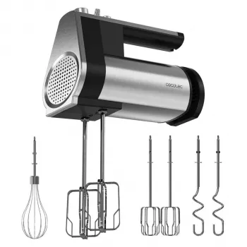Cecotec PowerTwist 500 Full Steel kézi mixer 500 W 5 fokozat turbó rozsdamentes acél