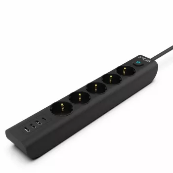 Cian Technology GmbH INCA elosztó IPW-44TU 5 aljzat 3xUSB-A+1xUSB-C 1,5m
