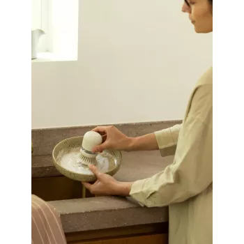 Brabantia SinkSide mosogatókefe szappanadagolóval Soft Beige (252167)