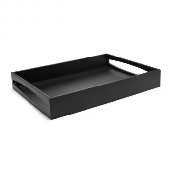 Leopold Vienna Zilverstad tálca fekete 300x400x60mm fa LV618000