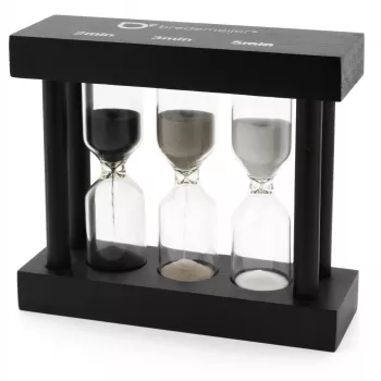 Bredemeijer Tea Timer 3fold fekete 2/3/5 perc 195005