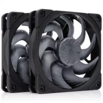 Noctua NF-A12x25 G2 PWM Sx2-PP chromax.black 120 mm házventilátor (2 darabos csomag, fekete)