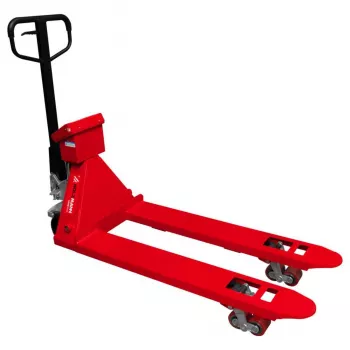 HOLZMANN MASCHINEN HUB30KG raklapkocsi mérőszerkezettel, 3000 kg teherbírás
