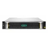 HPE Modular Smart Array 2062 16Gb Fibre Channel SFF tároló - 6. generáció - 3,84 TB - 24 fiók (SAS-3) SSD 1,92 TB x 2 16Gb Fibre Channel (külső) rack szerelés 2U