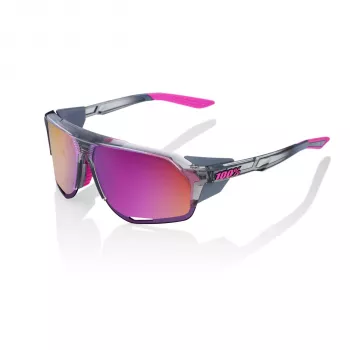 100% Norvik – Mirror Lens Tokyo Nights / Transparent Grey