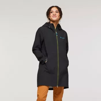 Cotopaxi Cielo Rain Trench női esőkabát - All Black, S méret