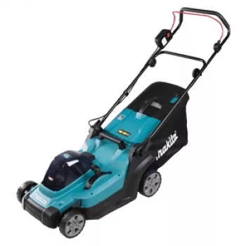 Makita LM004GM102 40V Max XGT Cordless Lawn Mower with 2x 4.0Ah Batteries and Charger, 43 cm Cutting Width