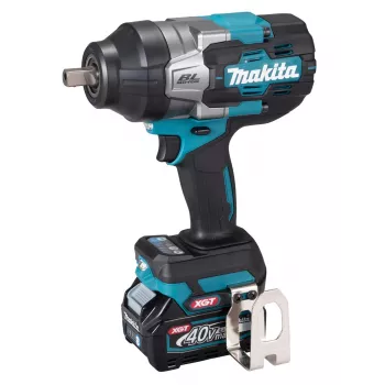 Makita TW003GM201 XGT 40V Max akkus ütvecsavarozó, 1600 Nm oldónyomaték, 3/4 inch négyszögmeghajtás, 2x BL4040 akkuval, töltővel és kofferrel