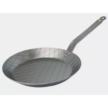 De Buyer Mineral B Element karbonacél steakserpenyő 24 cm (5616.24)