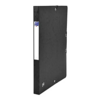 Oxford TOP FILE+ dokumentumdoboz 2,5 cm fekete