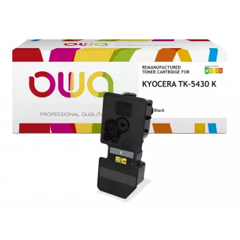 Armor OWA kompatibilis tonerpatron Kyocera TK-5430K fekete 1 250 oldal újragyártott