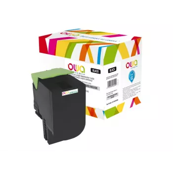Armor OWA - fekete - kompatibilis - újragyártott - tonerkazetta (Lexmark 80C2SK0 alternatíva)