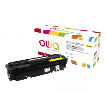 Armor OWA nagy kapacitású sárga tonerkazetta (újragyártott), kompatibilis a HP 410X / CF412X-szel