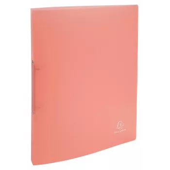 Exacompta Chromaline Pastel gyűrűs mappa 2 gyűrű korallpiros 4,0 cm DIN A4