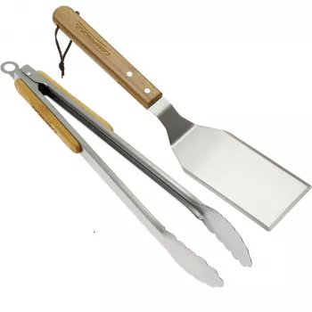 Campingaz grillkészlet Duo spatula és fogó – rozsdamentes BBQ eszközkészlet
