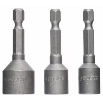 Bosch Impact dugókulcskészlet, 3 részes, 50 mm, 8 10 13 mm, 2608551078