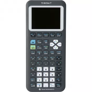 Texas Instruments TI-84 EVO-T grafikus számológép, kék, színes LCD, akkumulátor