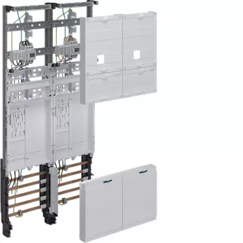 Hager universZ komplett mérőmező ZK3EL22T 1050mm 2 mérőhely eHZ 2 mezős