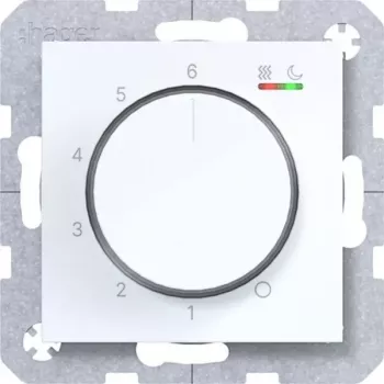 Hager hőmérséklet-szabályzó 230V/15W WAN5011WG