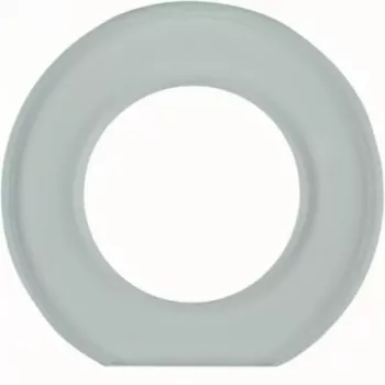 Hager Glas sorozat 1-es üveg fedélkeret tiszta WTD7171GT