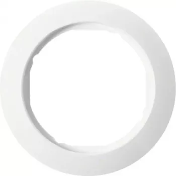 Hager WTD3191WG 1-es fedélkeret középelemhez Ø58 mm 1930 sorozat tisztafehér fényes