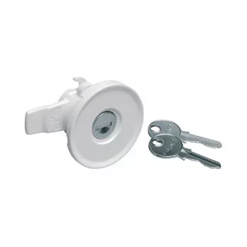 Hager FZ597N univers szekrényzár 2 kulccsal, IP44, zár száma 1242E
