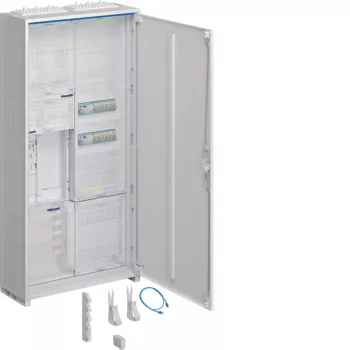 HAGER komplett mérőszekrény ZB32ET215W3 1ZP BKE-I APZ 1100mm 2-mezős