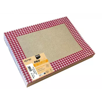 PROnappe 400 terítő len Vichy többszínű 30,0 x 40,0 cm