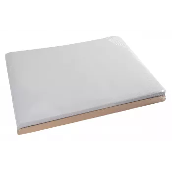 PROnappe egyszer használatos terítő 400 x 300 mm mattfehér dombornyomott papír 52 g/m²