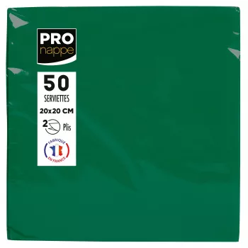 PROnappe papírszalvéta fenyőzöld 2 rétegű 20 x 20 cm 50 db