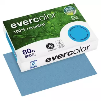 Exacompta Evercolor újrahasznosított papír sötétkék DIN A4 80 g/m² 500 lap