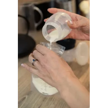 Beaba élelmiszer-tároló tasak, 50 darabos csomag, 250 ml, átlátszó 911738
