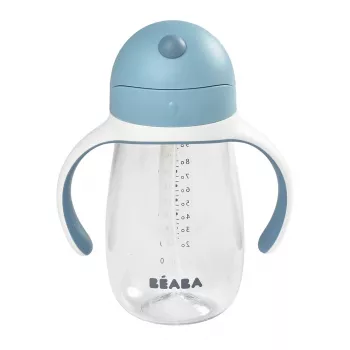 Beaba Niekapek Tritan 300 ml tanuló pohár kék