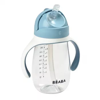 Beaba Niekapek Tritan 300 ml tanuló pohár kék