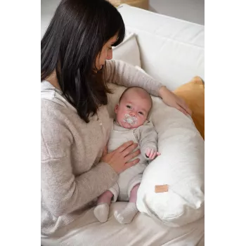 Beaba Big Flopsy szoptató- és támasztópárna Linen Natural