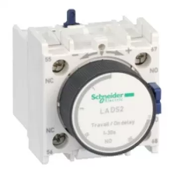 APC Schneider Electric LADS2 segédérintkező blokk, 2 NO, csavaros csatlakozó, fehér