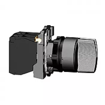 APC XB5 vészleállító nyomógomb 1NO+1NC 22 mm gombafej 40 mm piros felirat nélkül elforgatással oldható