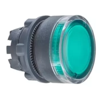 Schneider Electric Harmony XB5 sík nyomógomb működtető zöld ZB5AW333